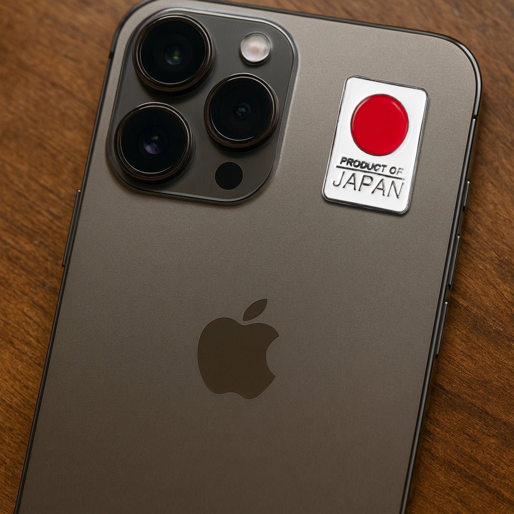Product of Japan Metal Phone Sticker With 3M Sticky Backing - StickyPins