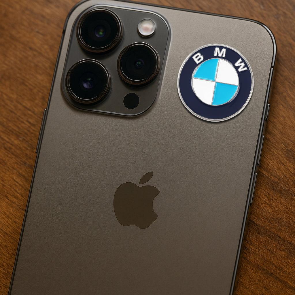 BMW Logo Metal Sticker With 3M Sticky Backing - StickyPins