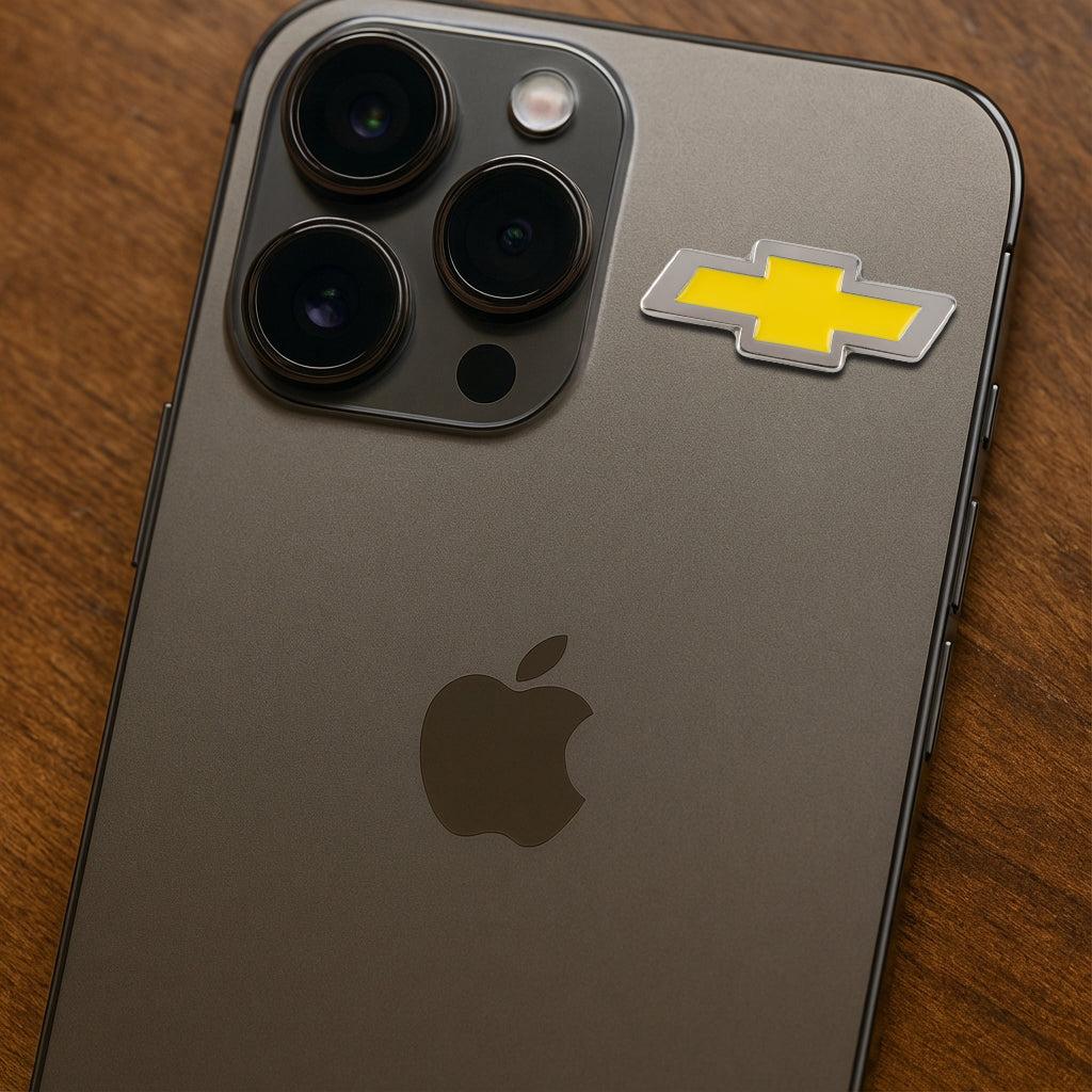 Chevrolet Logo Metal Sticker With 3M Sticky Backing - StickyPins