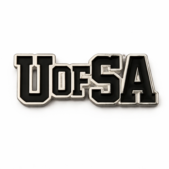 جامعة جنوب ألاباما (UofSA) لاصق معدني للهاتف بظهر لاصق 3M