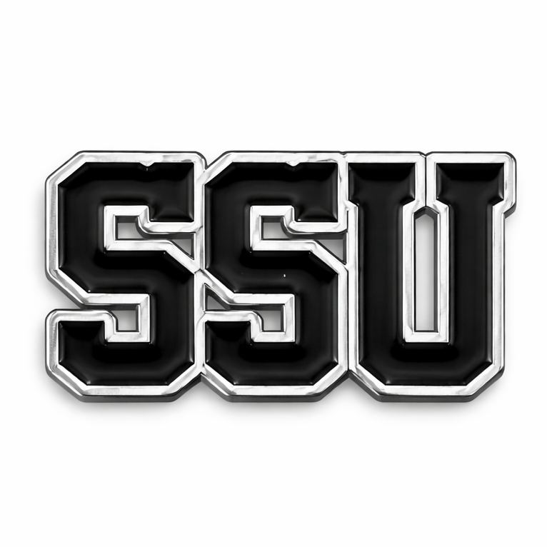 ملصق هاتف معدني من جامعة ساوثهامبتون سولنت SSU مع دعامة لاصقة 3M