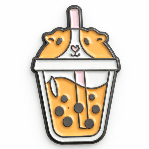 Guinea Pig Boba Metal Phone Sticker with 3M Sticky Backing - StickyPins