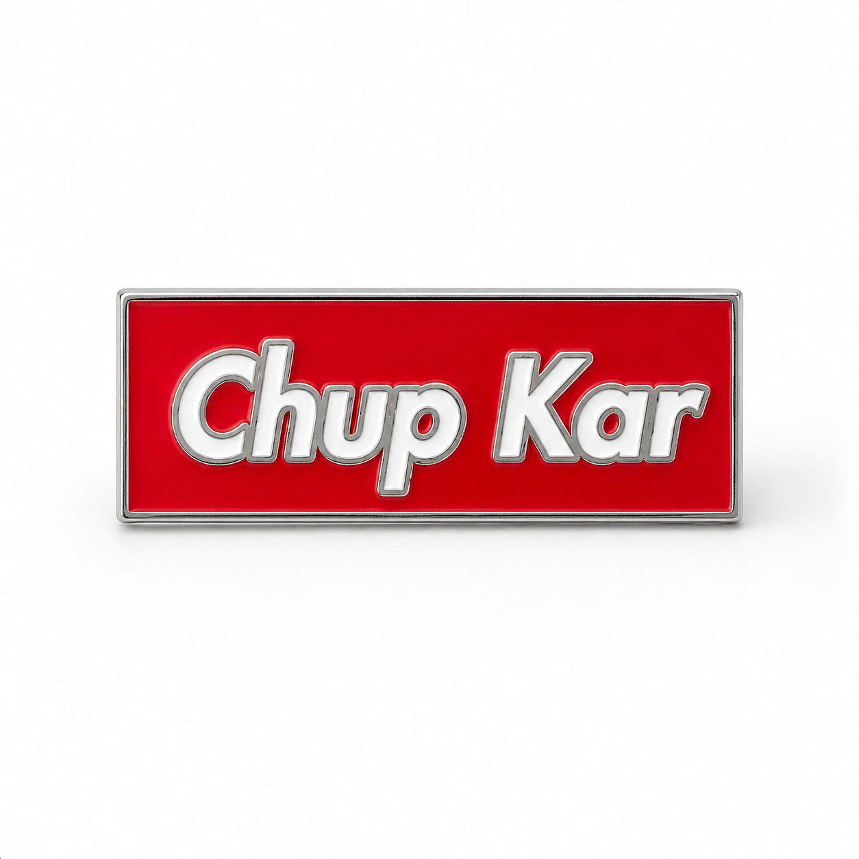 Chup Kar Metal Phone Sticker With 3M Sticky Backing Desi Design