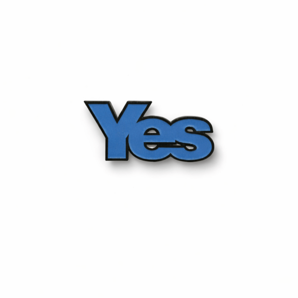 Scotland Yes Metal Phone Sticker with 3M Sticky Backing - StickyPins