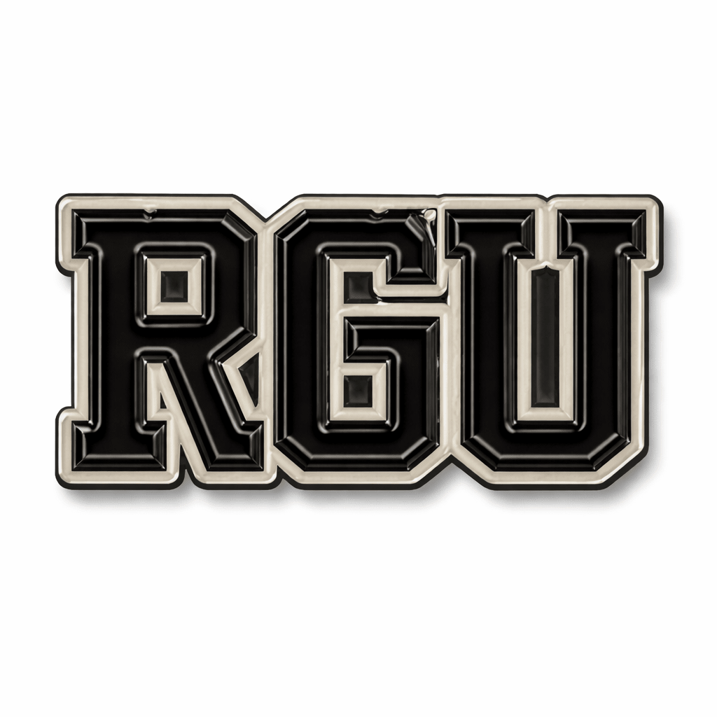 RGU Robert Gordon University Metal Phone Sticker With 3M Sticky Backing - StickyPins