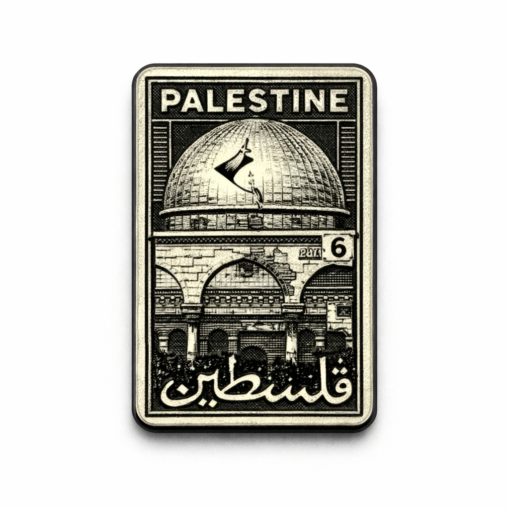 Palestine Metal Phone Stickers With 3M Sticky Backing