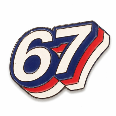 6 7 Metal Phone Sticker with 3M Sticky Backing - StickyPins