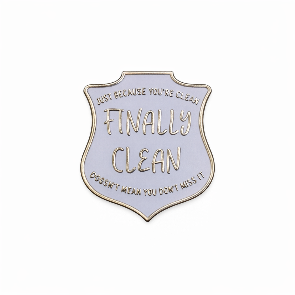Finally Clean Metal Phone Sticker With 3M Sticky Backing