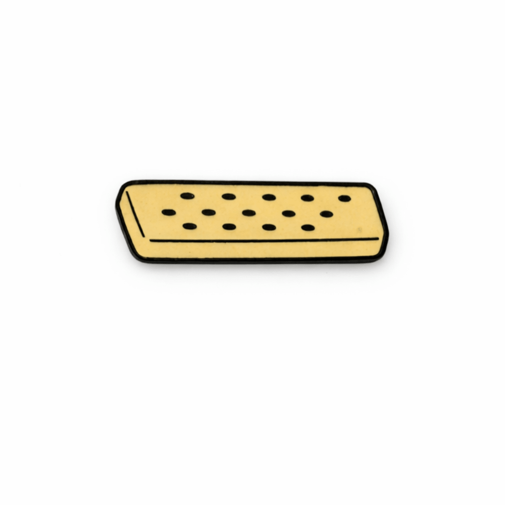 Scottish Shortbread Metal Phone Sticker with 3M Sticky Backing - StickyPins