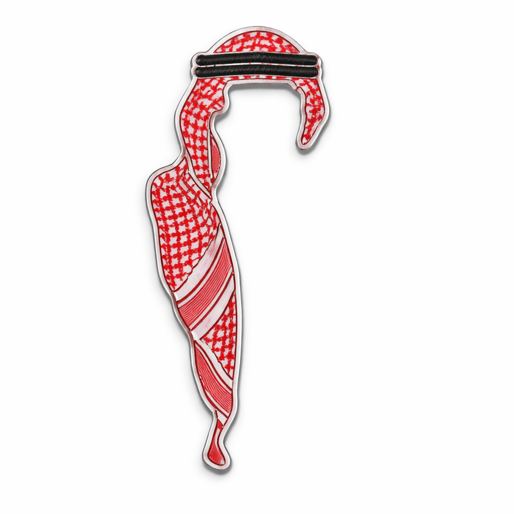 Shemagh Metal Phone Sticker With 3M Sticky Backing - StickyPins