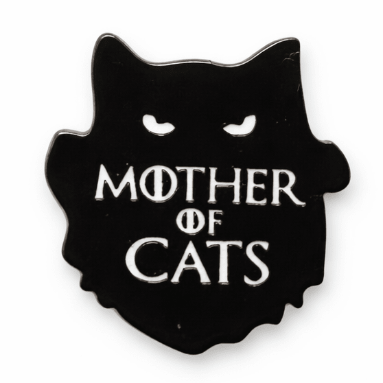 Mother of Cats Metal Phone Sticker With 3M Sticky Backing - StickyPins