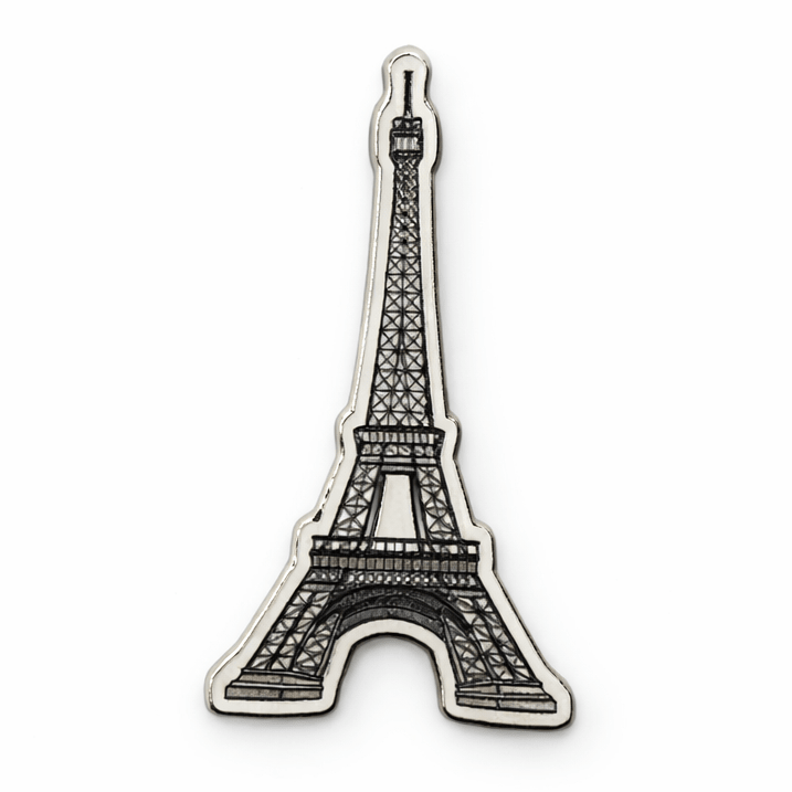 Eiffel Tower Metal Phone Sticker With 3M Sticky Backing - StickyPins