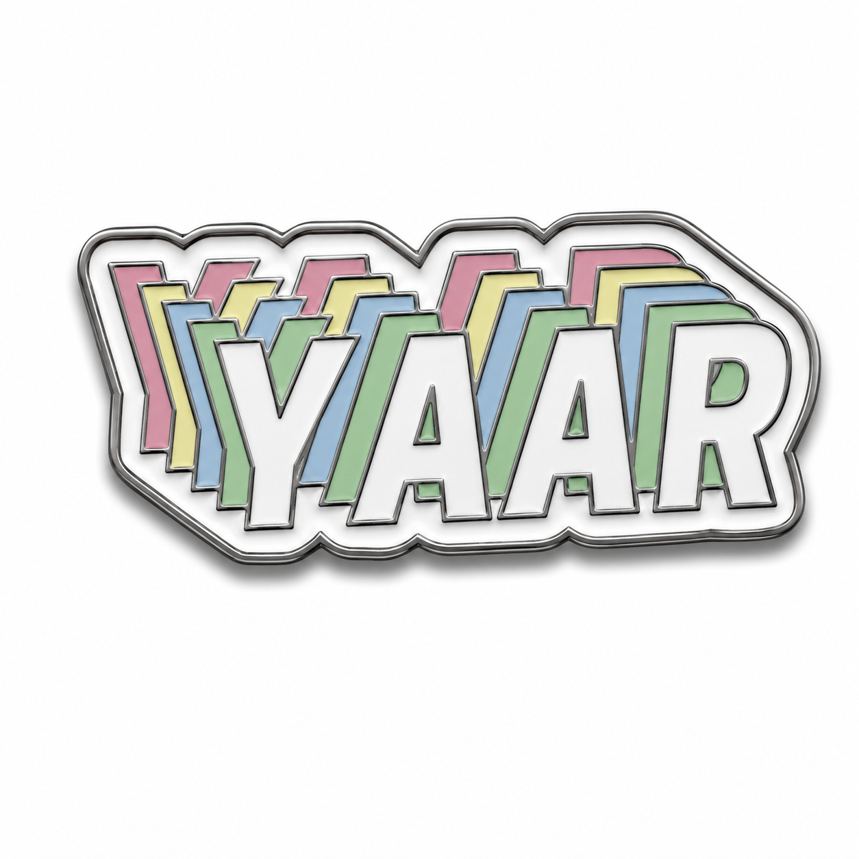 Yaar Desi Retro Metal Phone Sticker With 3M Sticky Backing